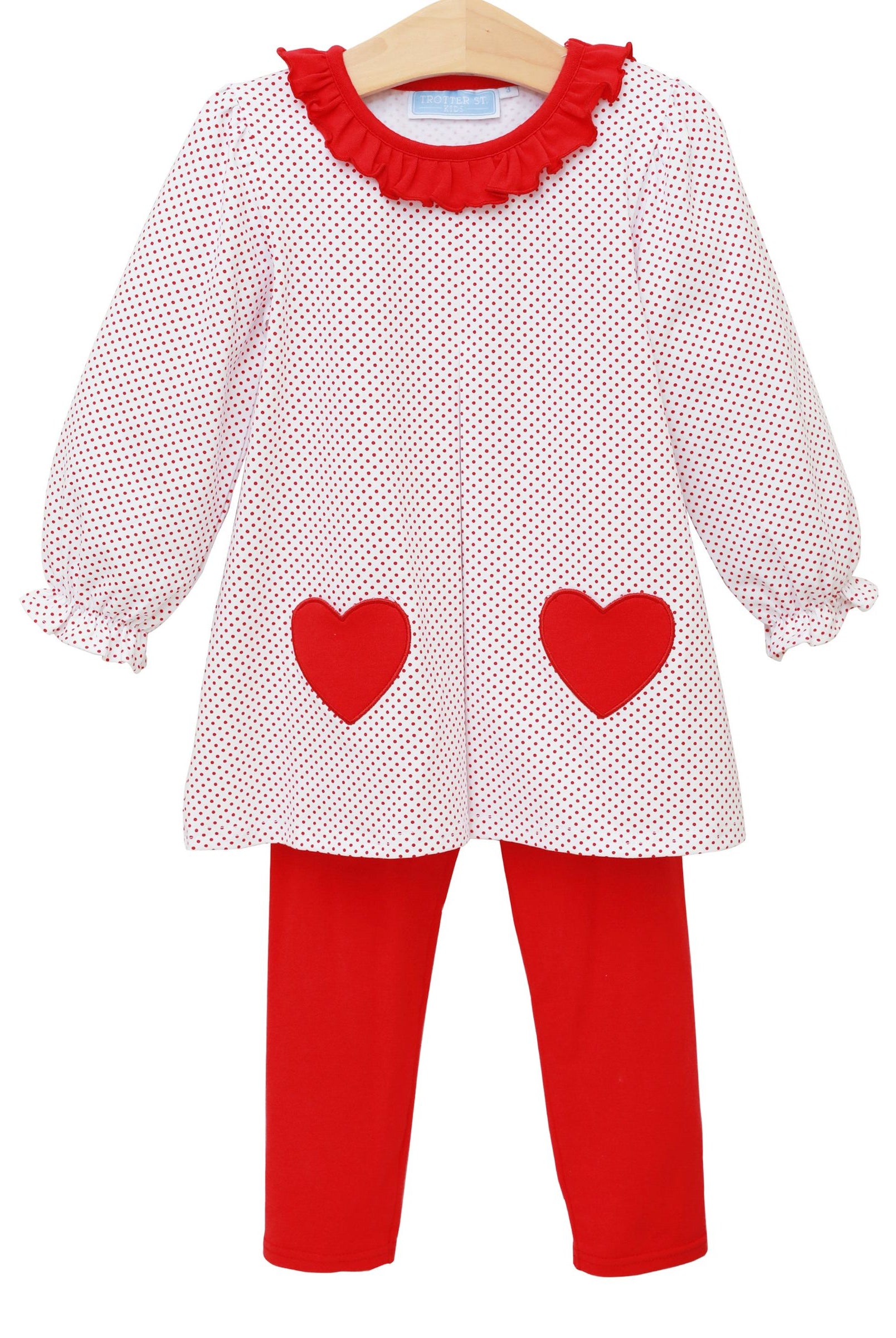 trotter street Be Mine Pants Set