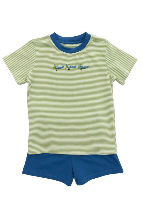 ITSY BITSY Airplane Short Set