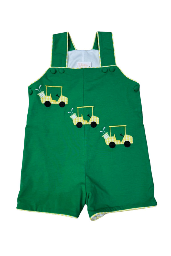 whimsy bay Tee Time Applique Jon Jon