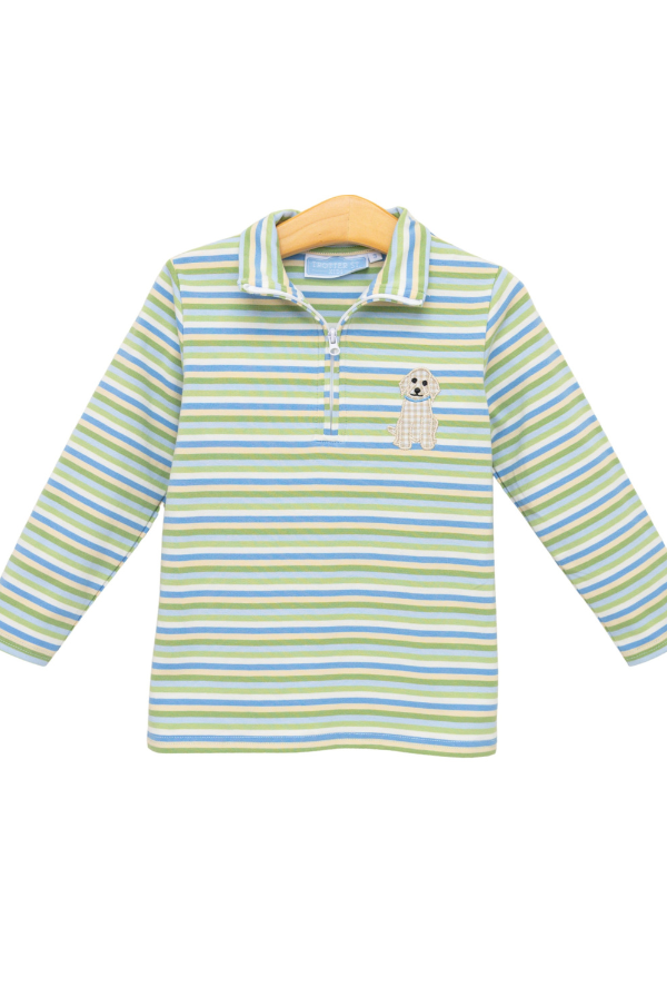 trotter street Puppy 1/4 Zip Pullover