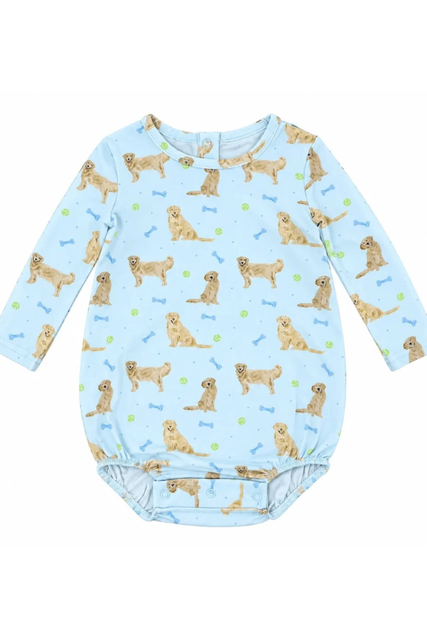 three little ducks Long Sleeve Abigail Bubble Puppy Pals