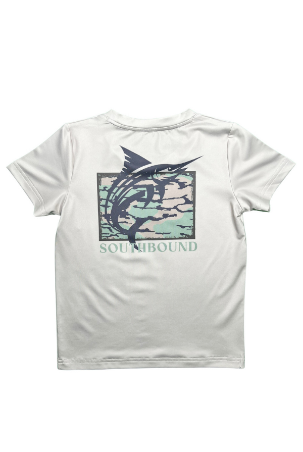 southbound Camo Fish Performance Tee