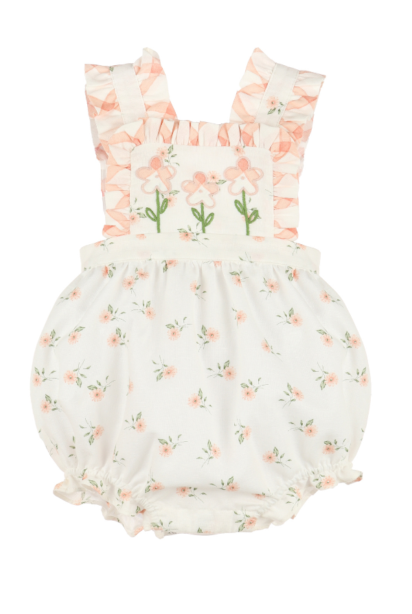 Sophie & Lucas
WaterColor Flora Sunsuit, Orange