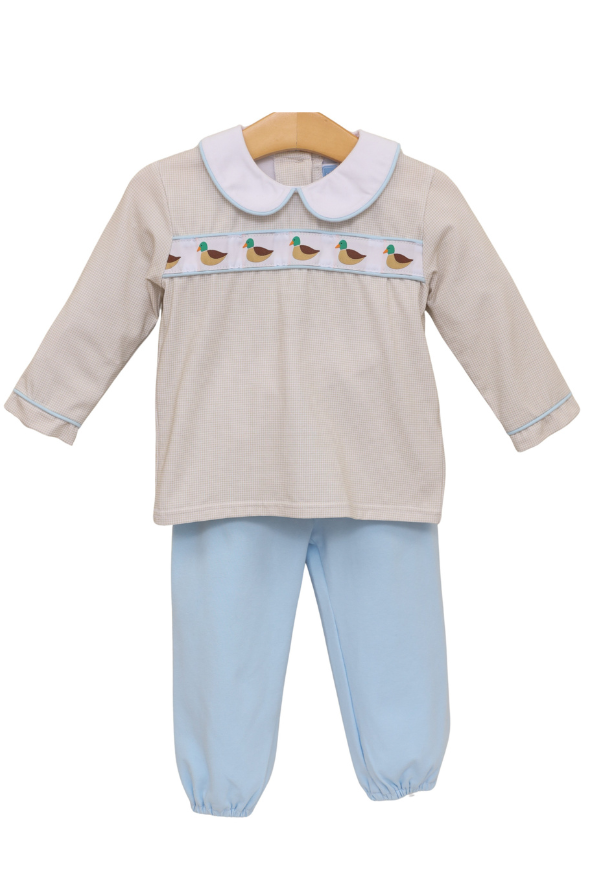 trotter street Mallard Migration Bloomer Pant Set