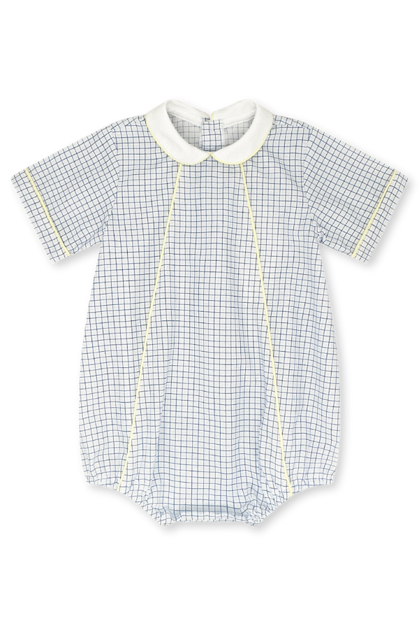 lullaby set Skyline Plaid Bubble
