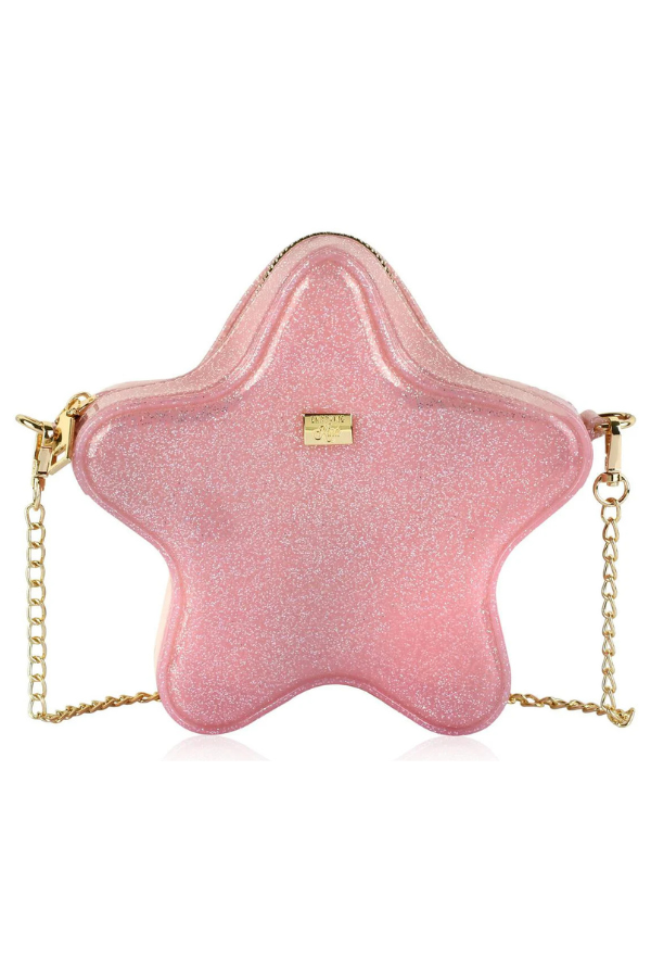 carrying kind Taylor Light Pink Sparkle Purse