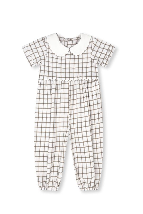 lullaby set Rover Romper Windowpane