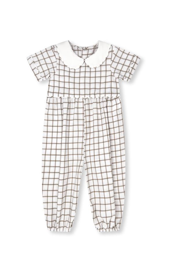 lullaby set Rover Romper Windowpane