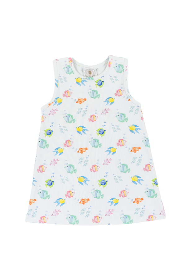 cypress row Fish Frenzy Girls Play Dress