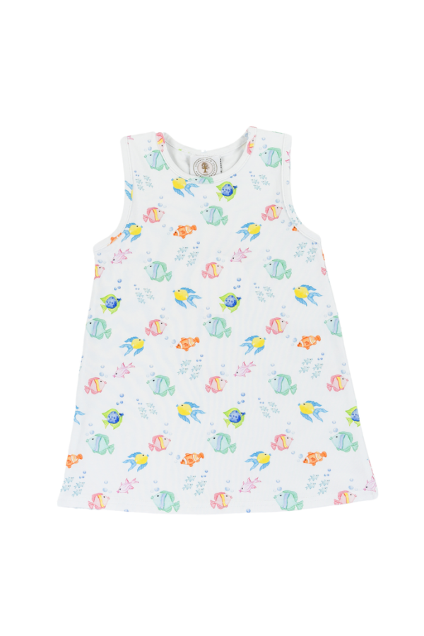 cypress row Fish Frenzy Girls Play Dress