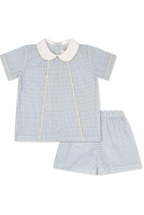 LULLABY SET Skyline Plaid Set