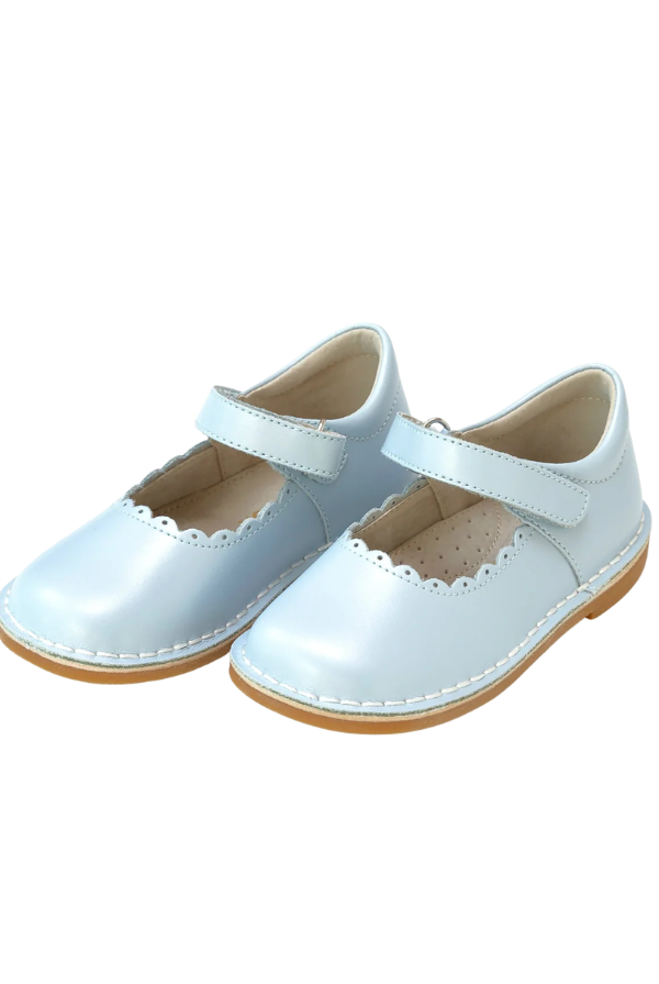 l'amour Caitlin Scalloped Mary Jane | Blue