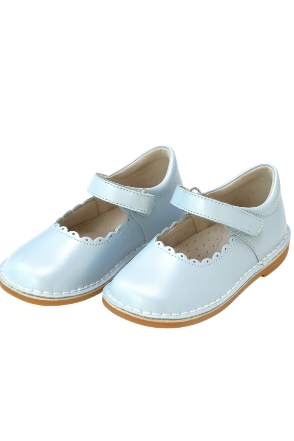 l'amour Caitlin Scalloped Mary Jane | Blue