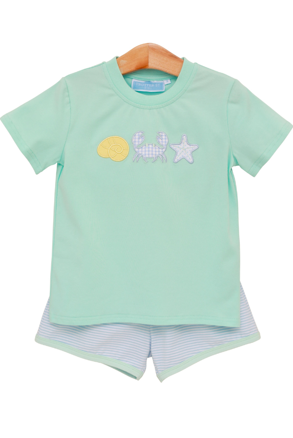 trotter street Under The Sea Short Set