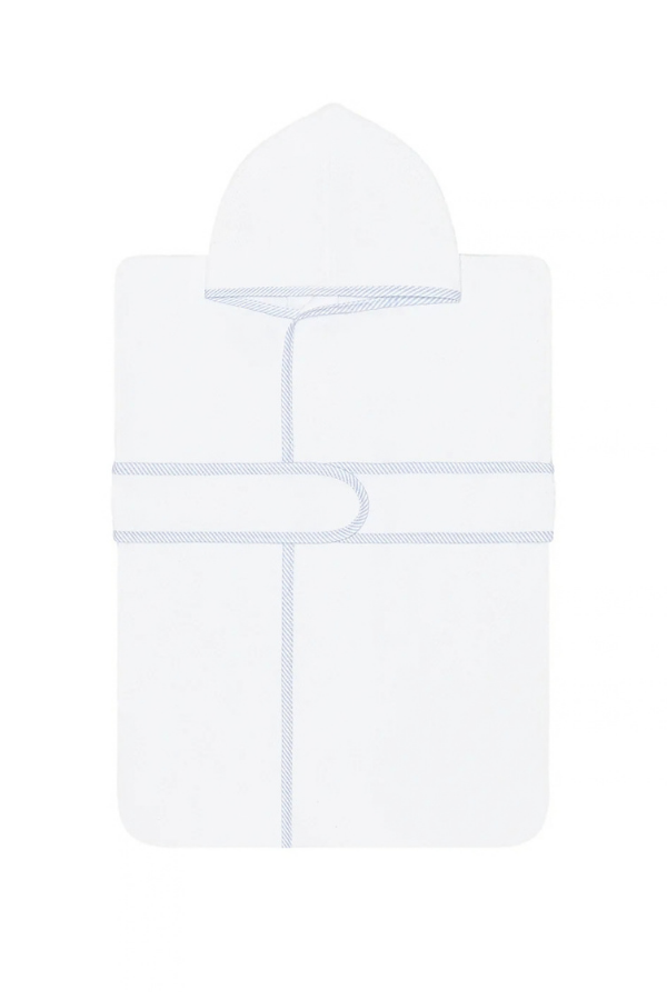 nellapima Blue Nella Hooded Bath Towel Sack