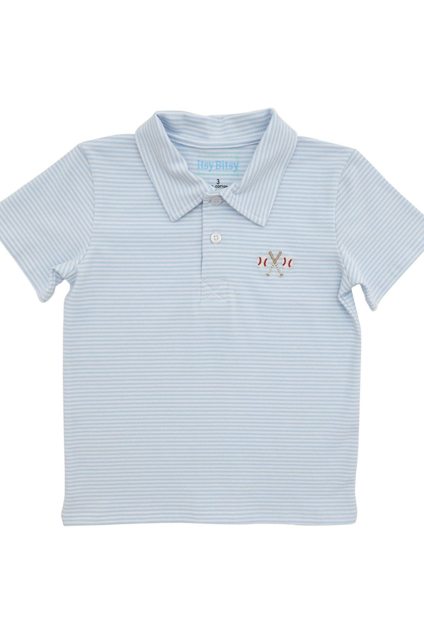 itsy bitsy Baseball Polo