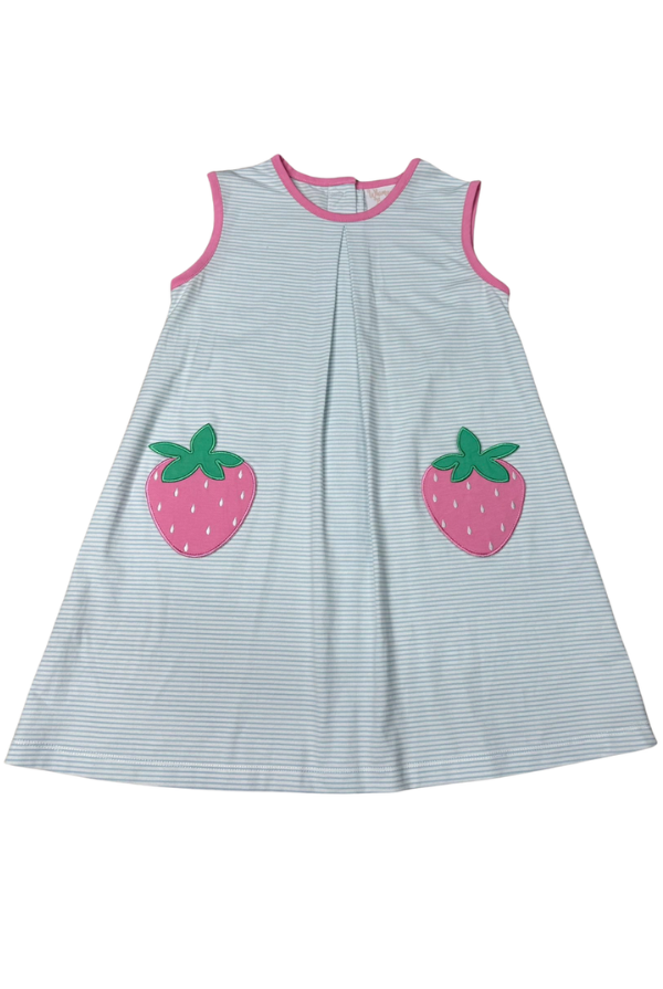 whimsy bay Picking Up Berries Pocket Pleat Dress