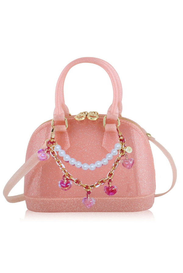 carrying kind cate pink Sparkle Bag