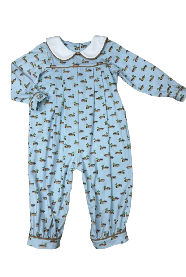 WHIMSY BAY Duck Days Collared Romper