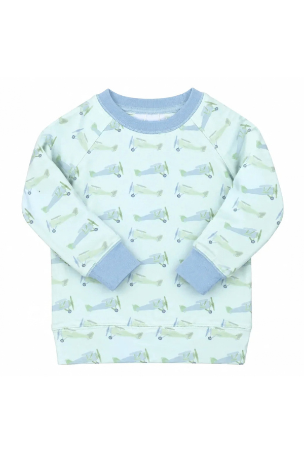 3 little ducks Campbell Crewneck First Flight