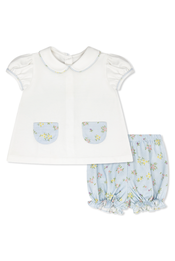 LULLABY SET Legacy Knit Top with Spring Time Bloom Bloomers