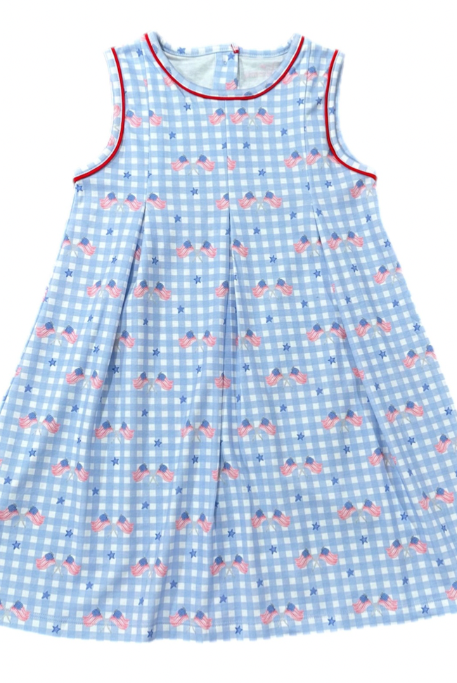 James and Lottie Penny Pleat Dress