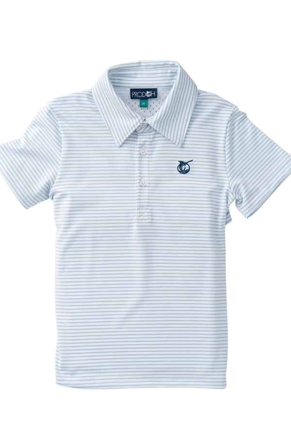 PRODOH Boys' Pro Performance Short Sleeve Polo | Clear Sky