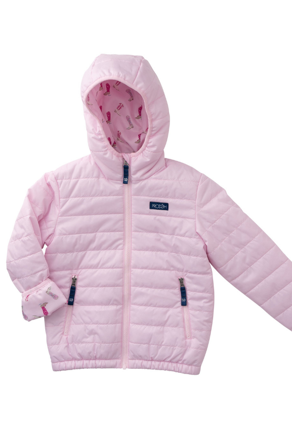 prodoh Girls Hooded Puffer Jacket