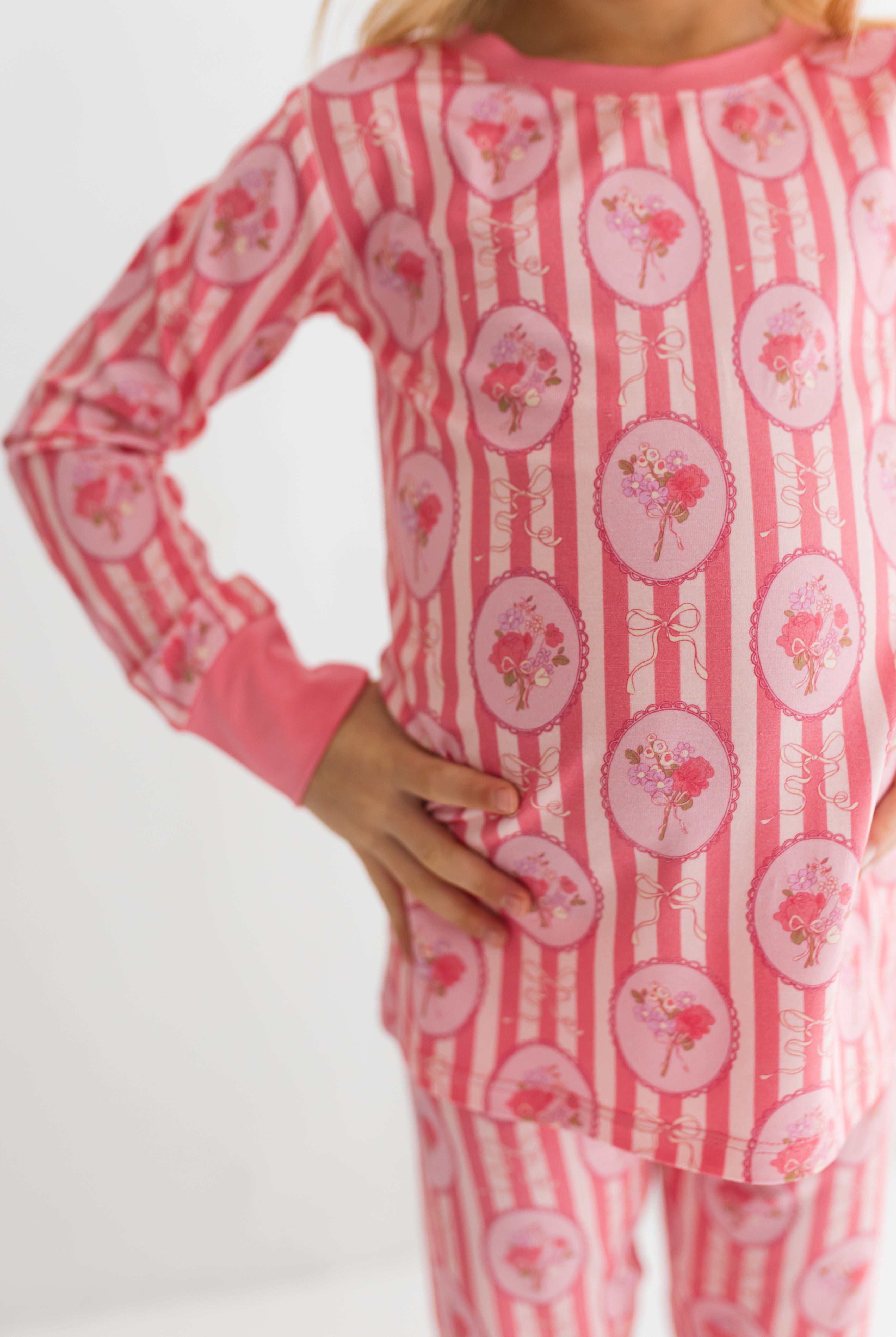 in my jammers Pink Blaire Two Piece Set