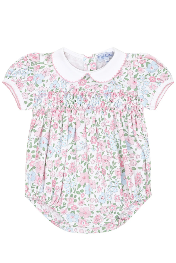 nellapima English Garden Smocked Bubble