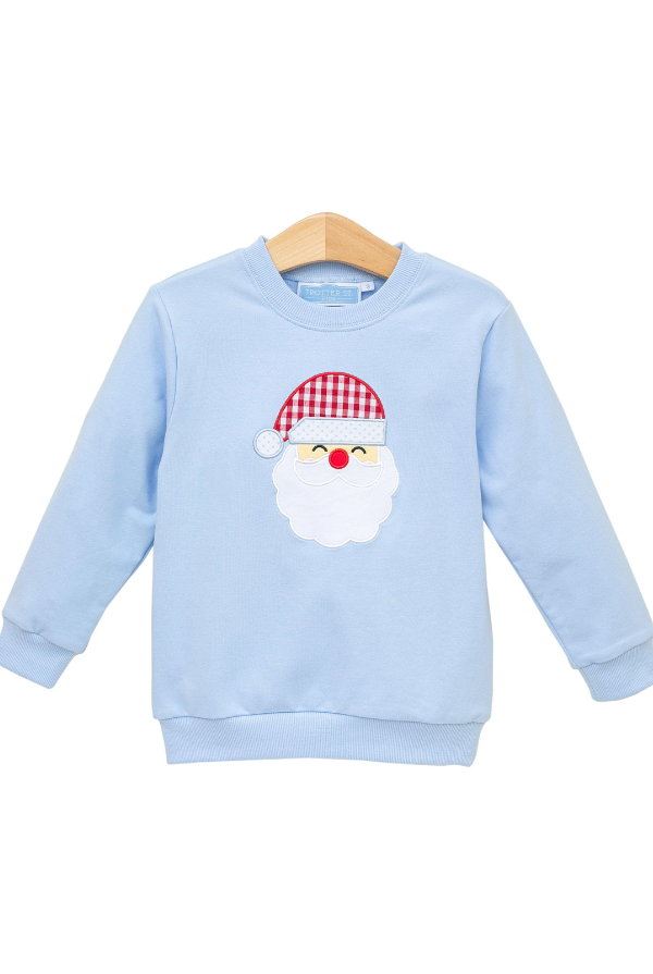 trotter street French Terry Pullover | Santa