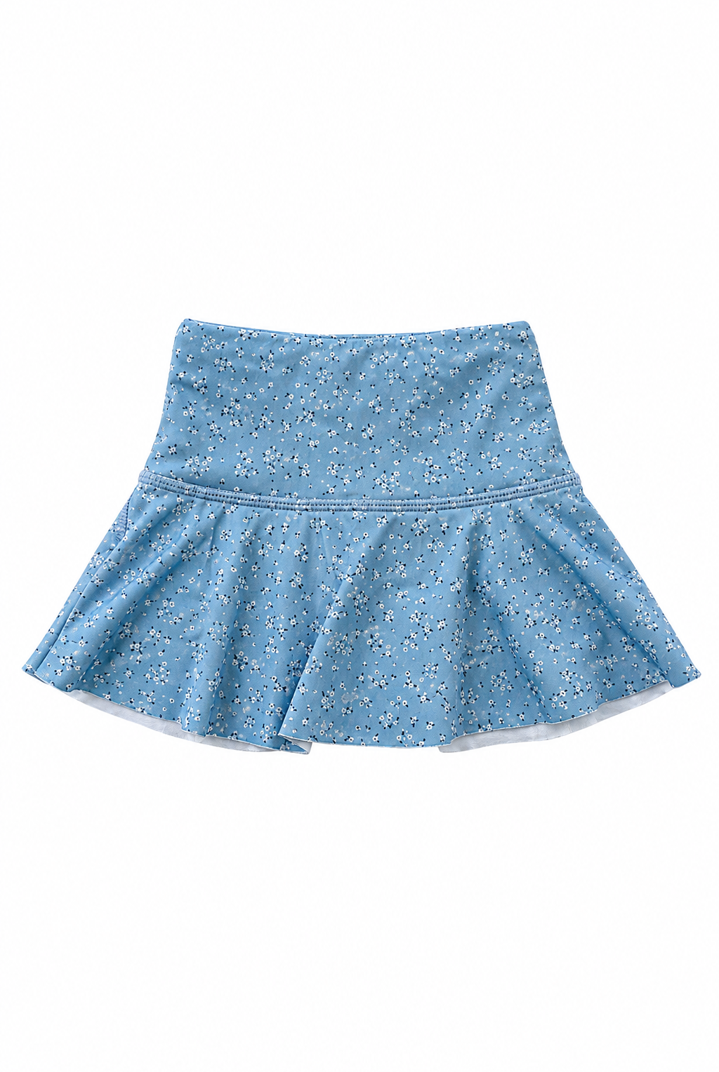 honesty blue floral skort
