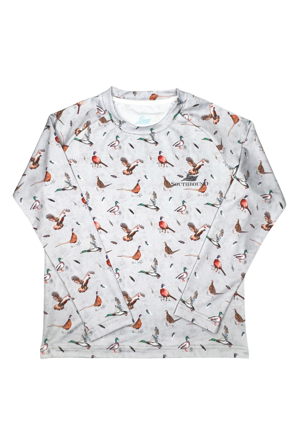 southbound Grey Duck Performance Tee