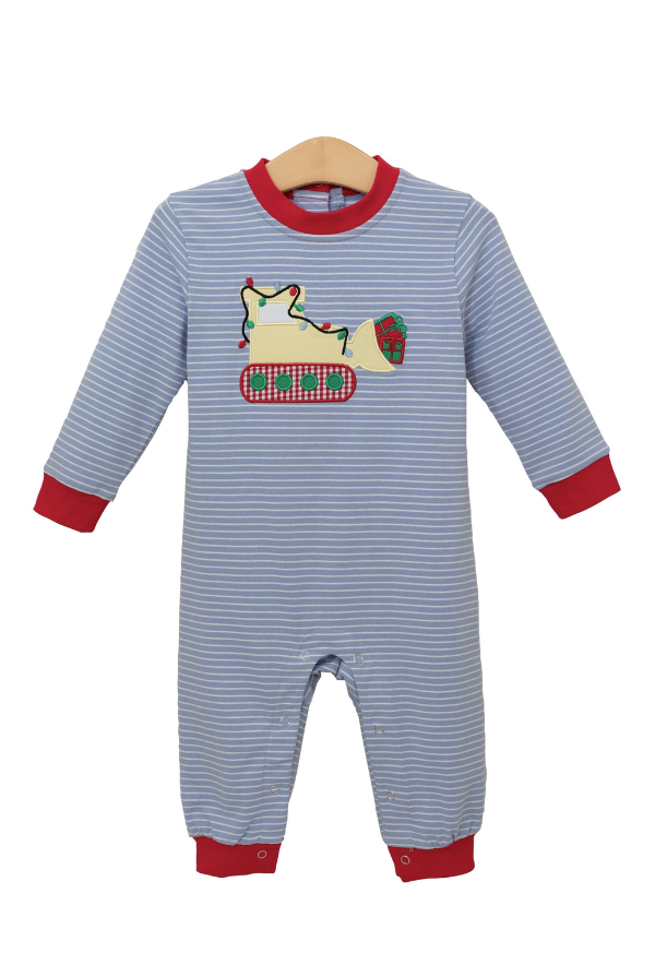 trotter street Constructing Christmas Romper