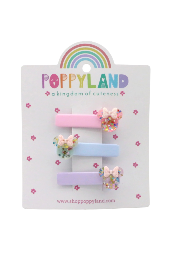 poppyland Magical Mouse Hair Clips