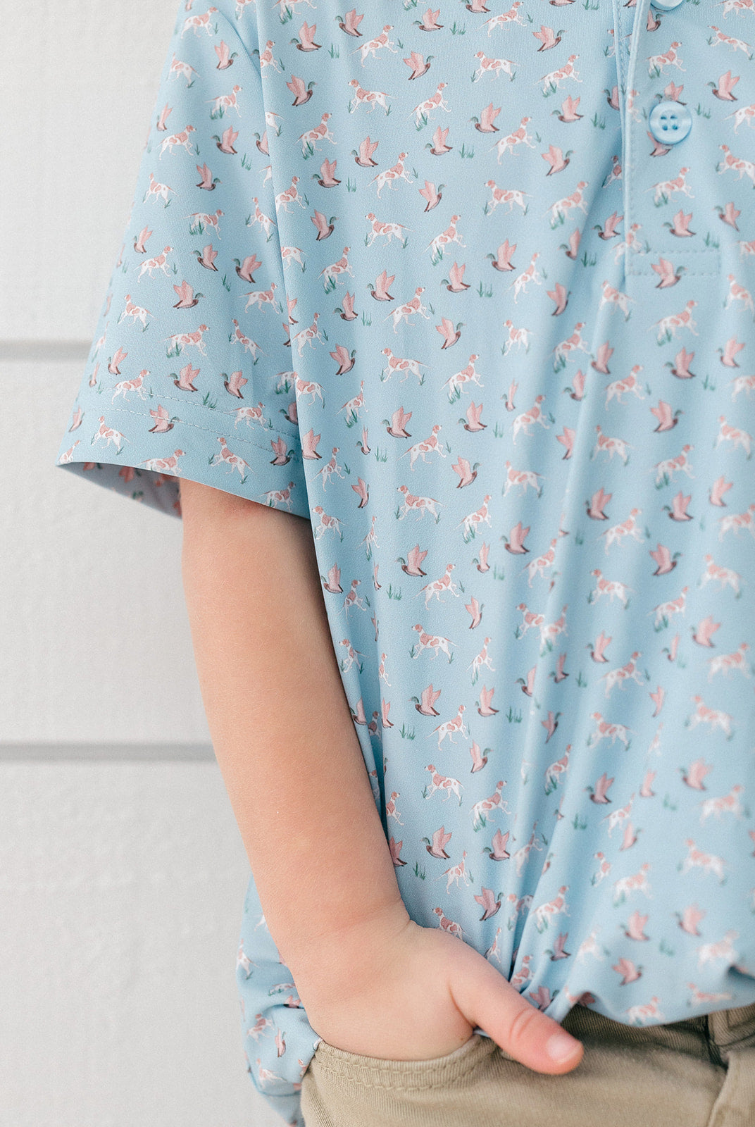 Poppy Kids Co Bird Dog Boys' Polo