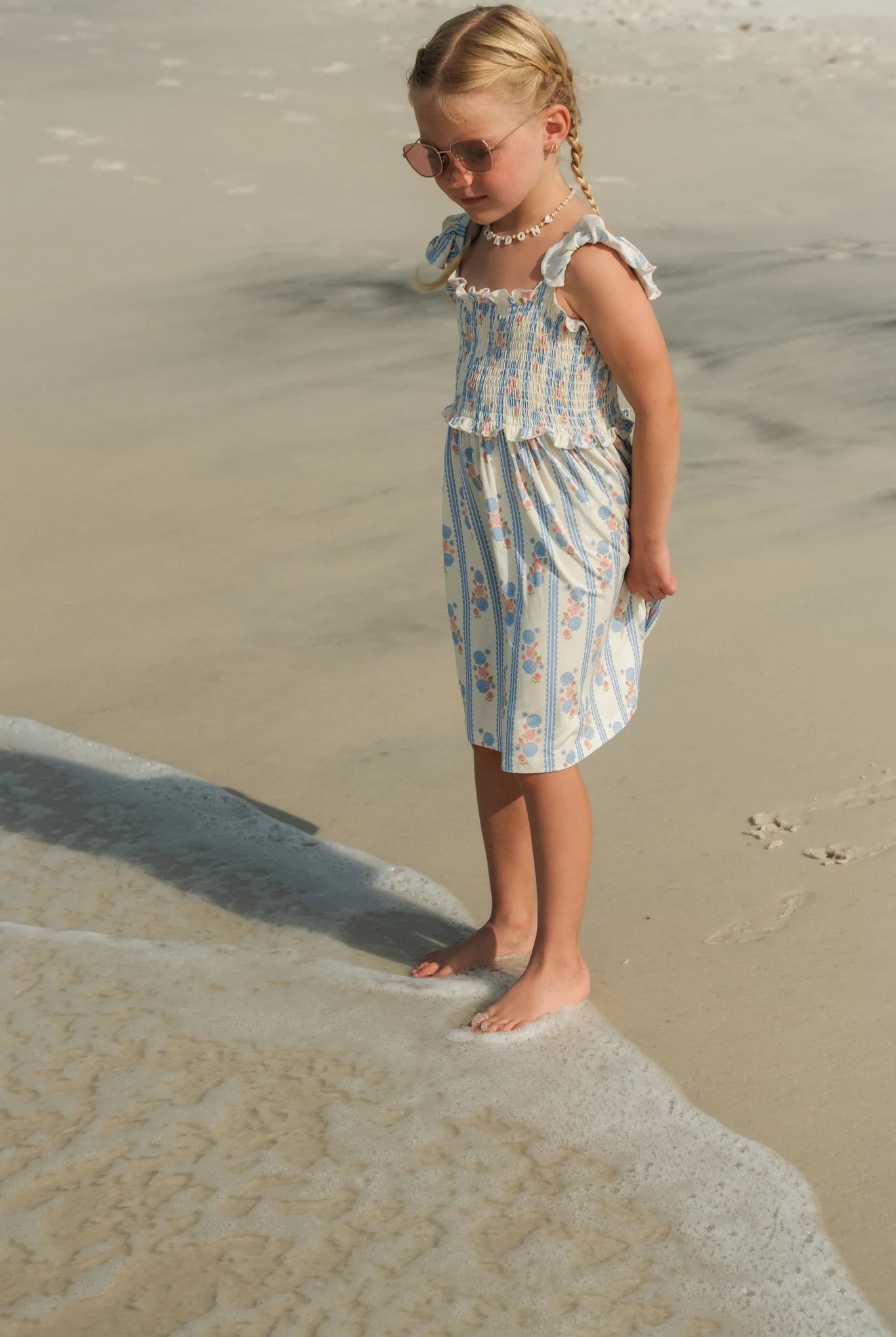 in my jammers Isla Smocked Twirl Dress