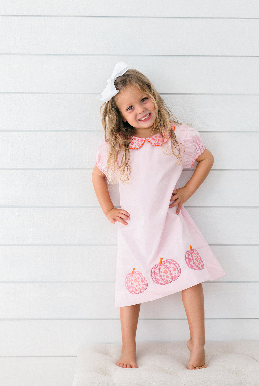 Poppy Kids Girly Pumpkin Dress