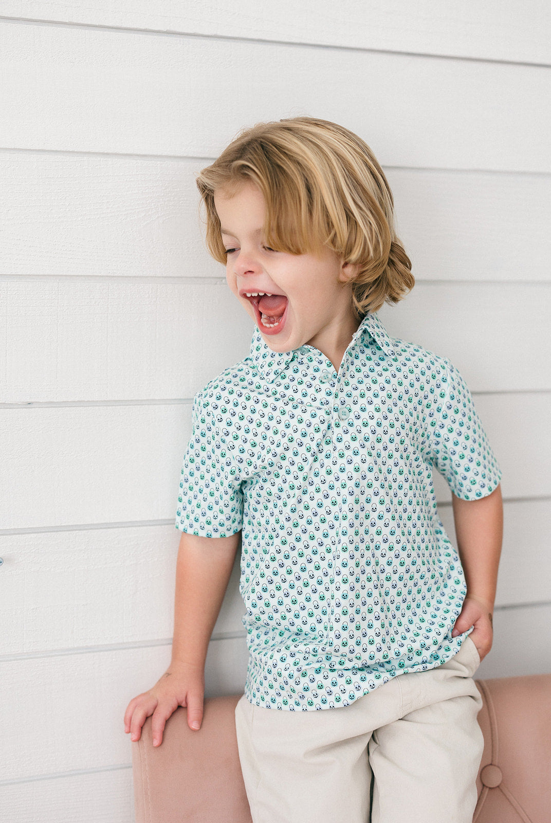 Poppy Kids Halloween Bucket Boys' Polo