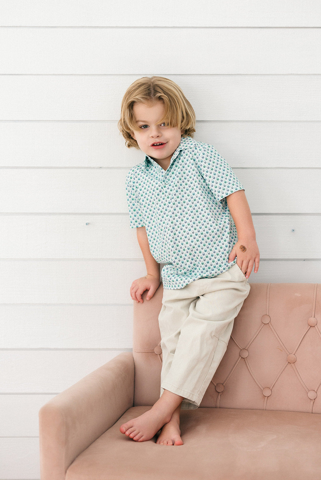 Poppy Kids Halloween Bucket Boys' Polo