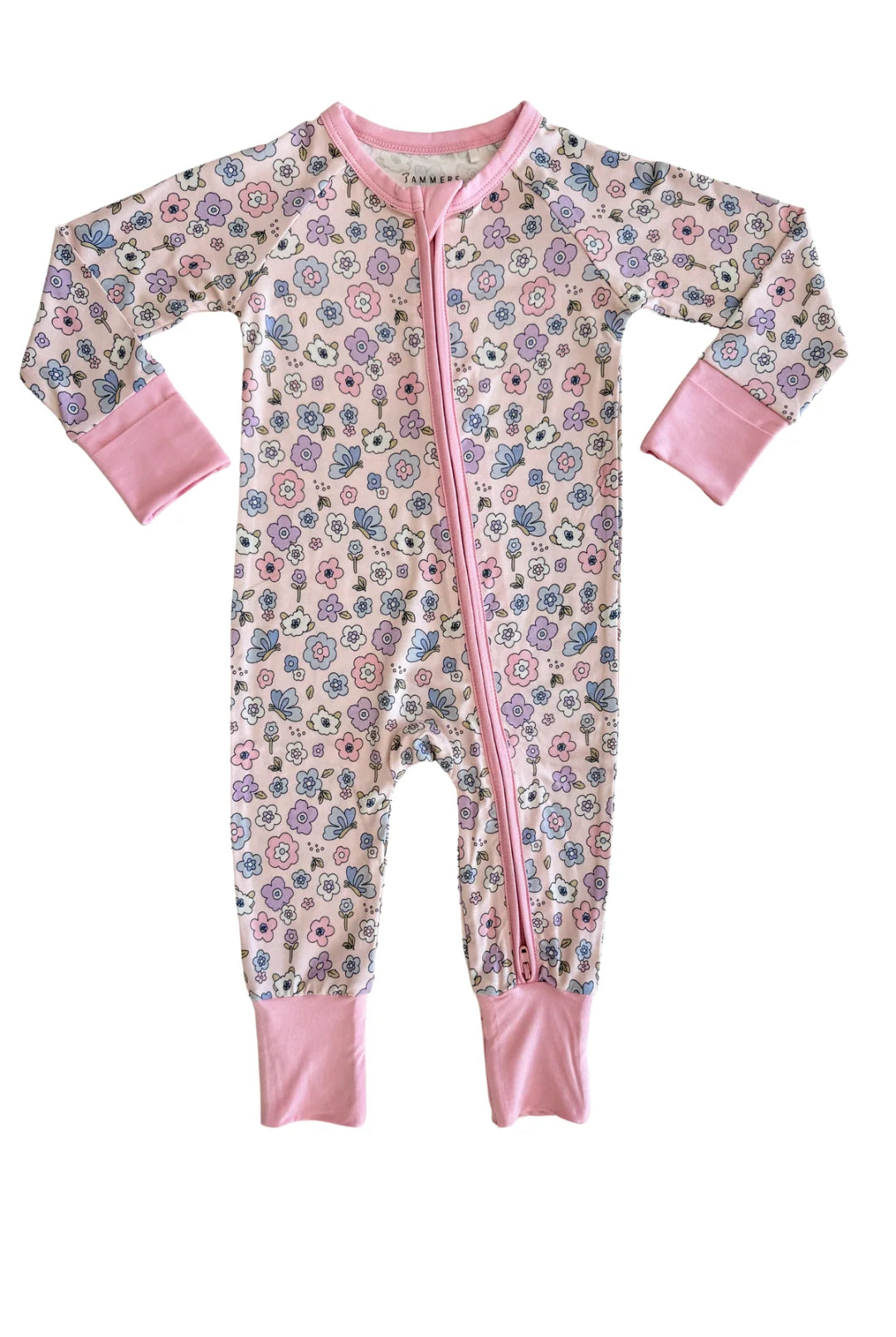 in my jammers Butterfly Kisses Zipper Romper