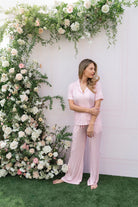 in my jammers Pink Stripe Women's Set