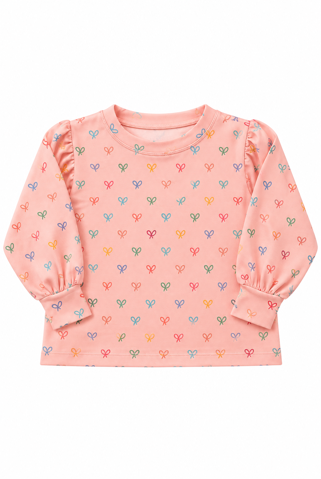 honesty Bows Puff Sleeve Top