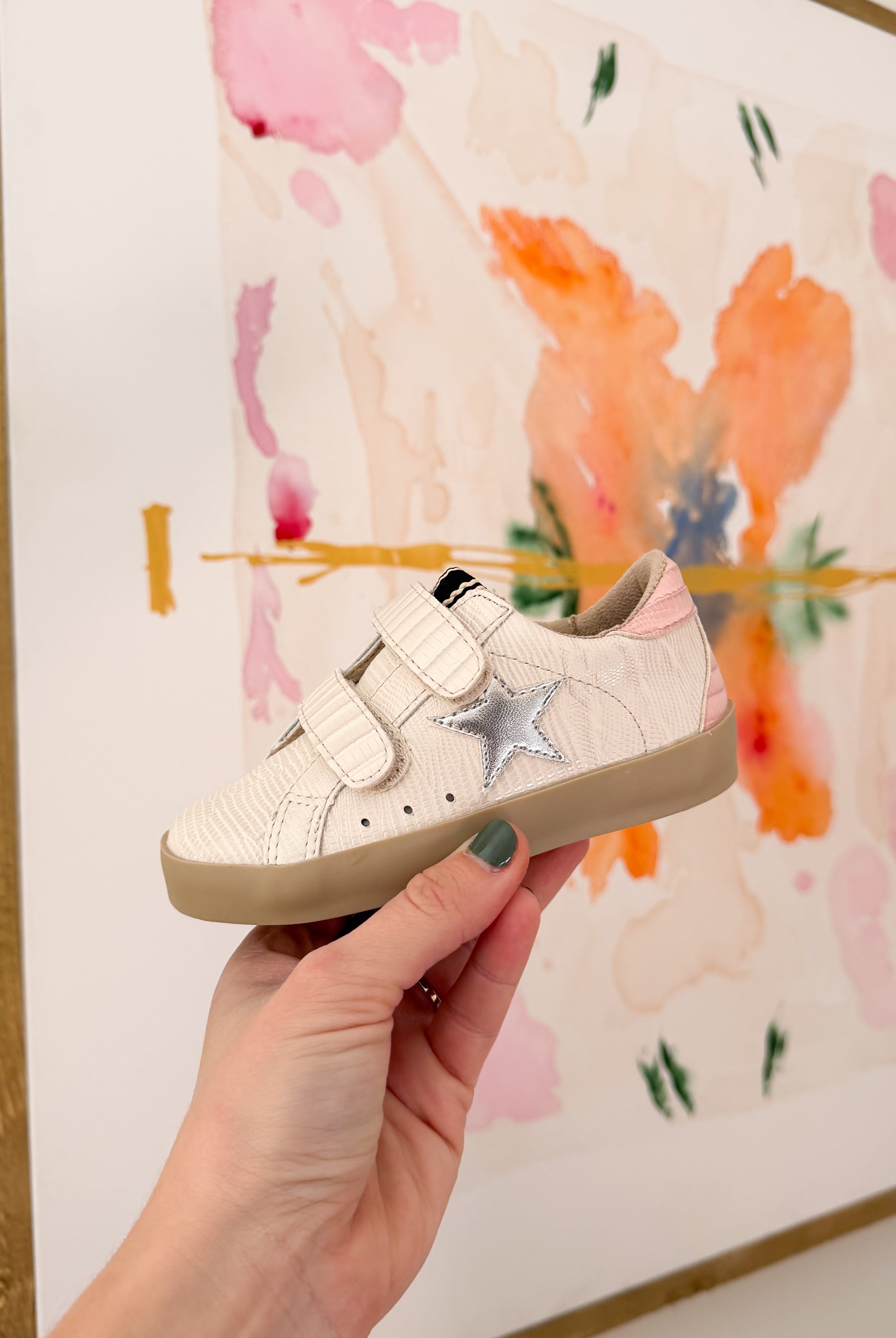 she shop Sunny Mini Sneaker bone lizard