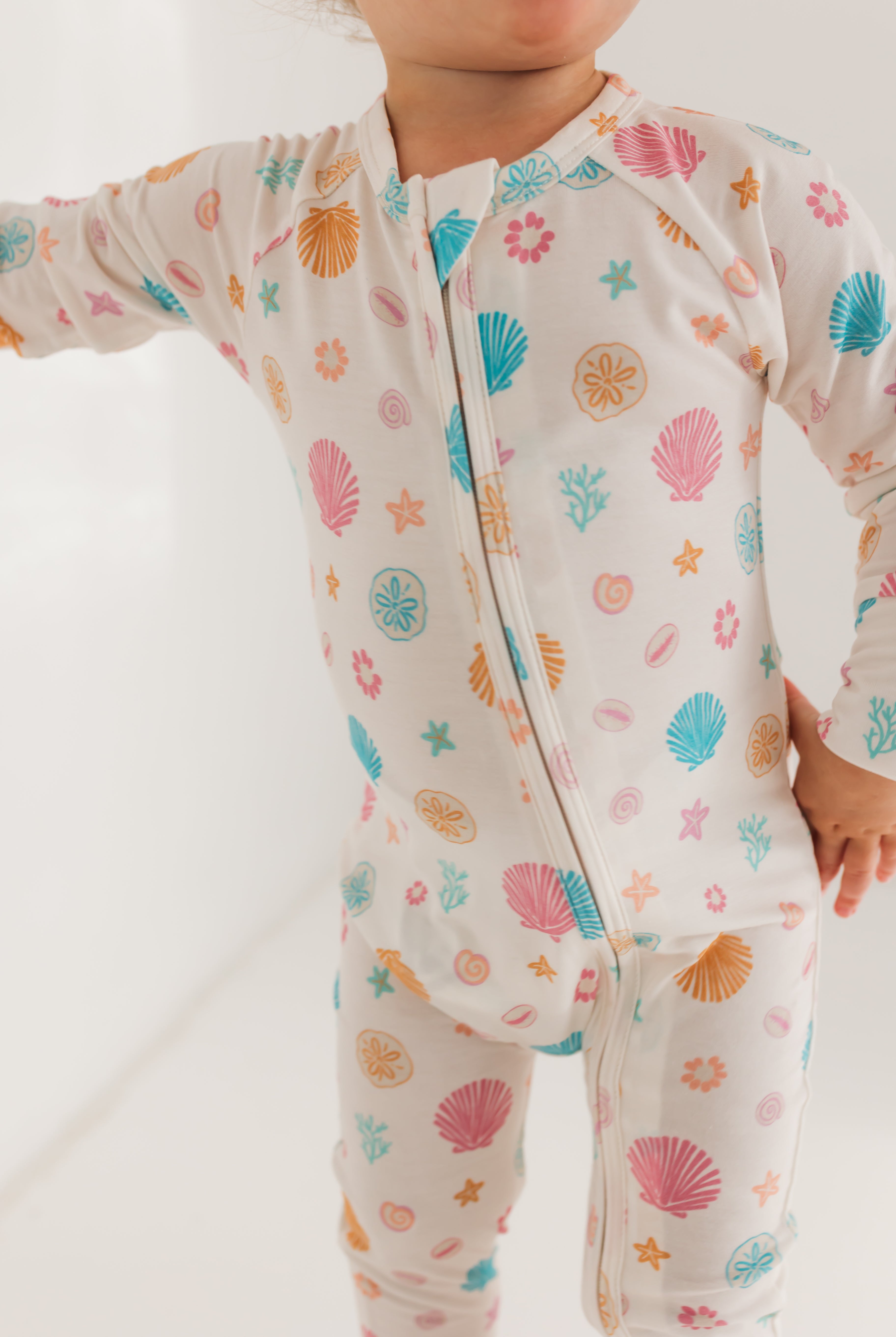 in my jammers Capri Zipper Romper