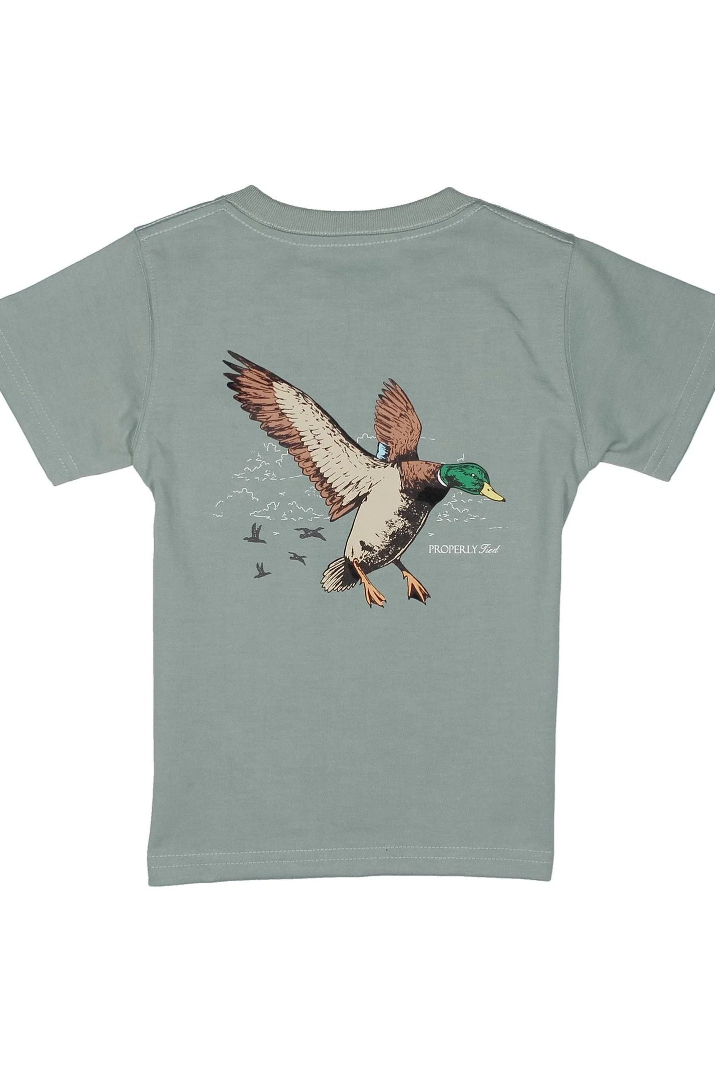 Properly Tied Boys Mallard Flight SS Fog
