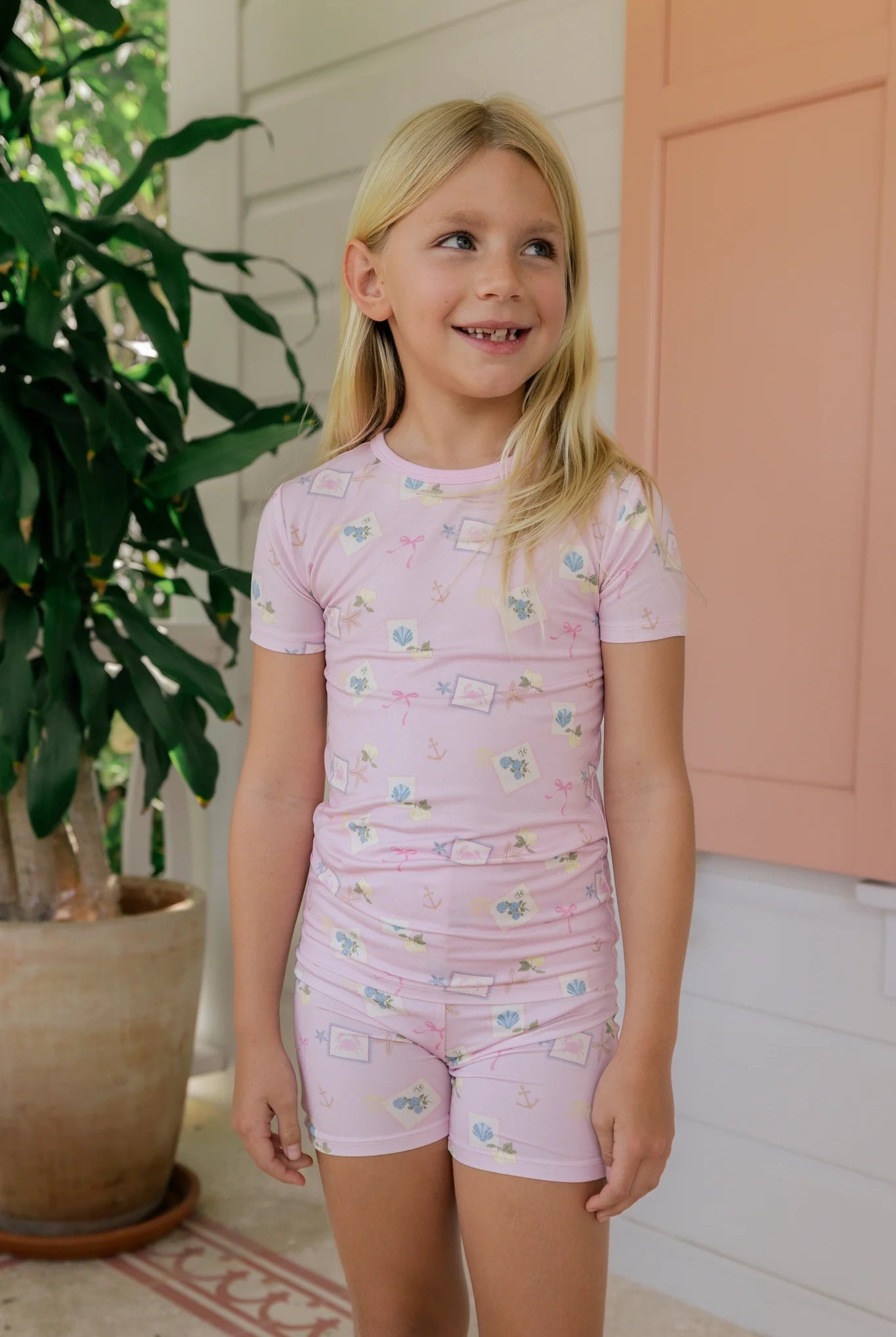 In My Jammers Little Coastal Notes Two Piece Set