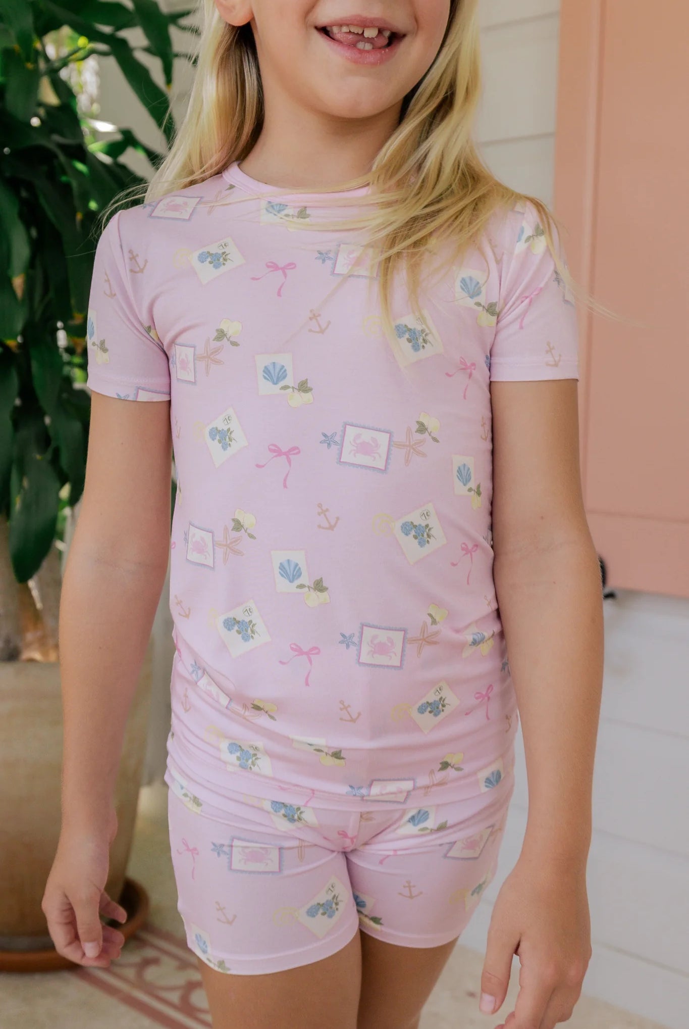 In My Jammers Little Coastal Notes Two Piece Set