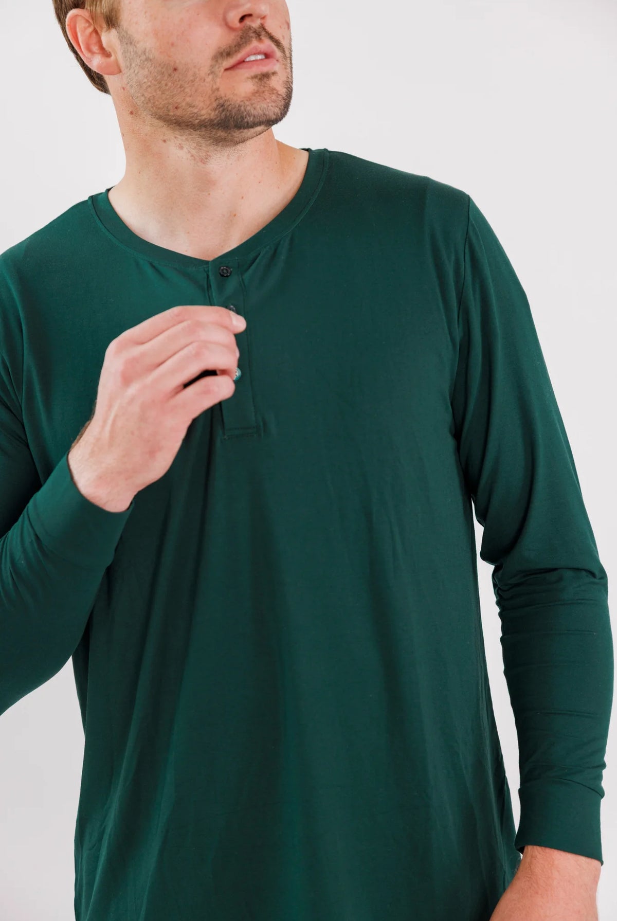 IN MY JAMMERS Green Santa Claus Lane Men's Top
