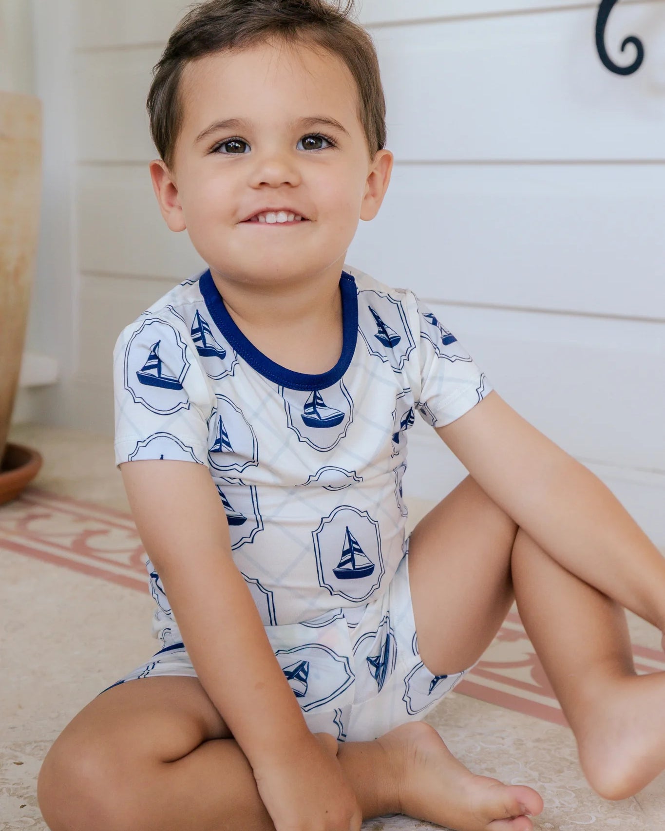 In My Jammers Summer Sail Two Piece Set